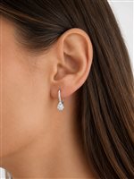 Pendientes Mirco Visconti Mujer in Oro blanco Diamante 0.36 Ct AB706 - AB706